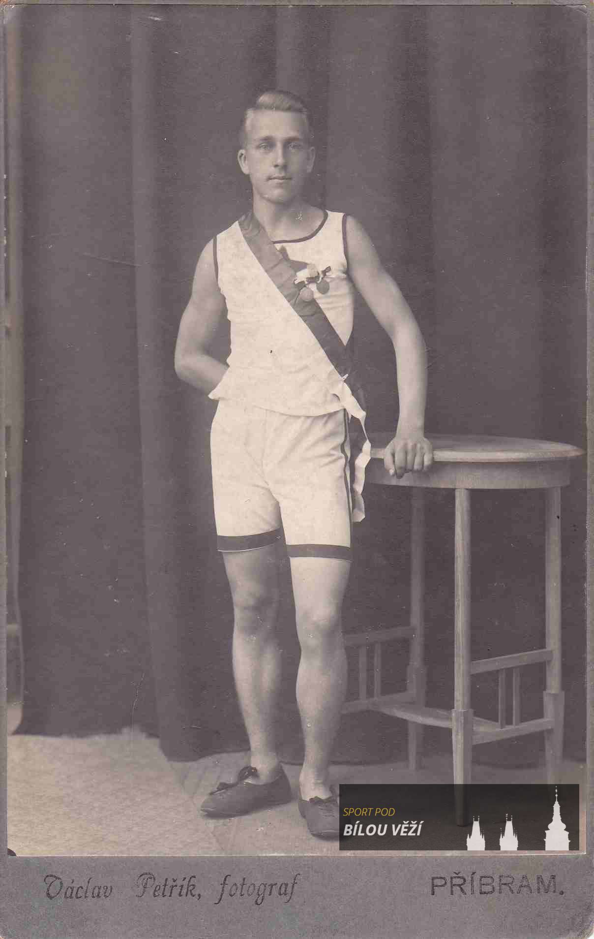 Ján Emil Kalous v době Olympijských her 1924